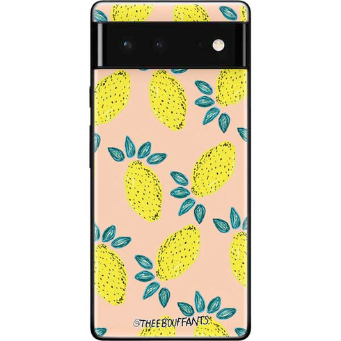 Bouffants and Broken Hearts Lemon Party Google Pixel 6 Skin